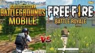 Free Fire takes up less memory space than PUBG.